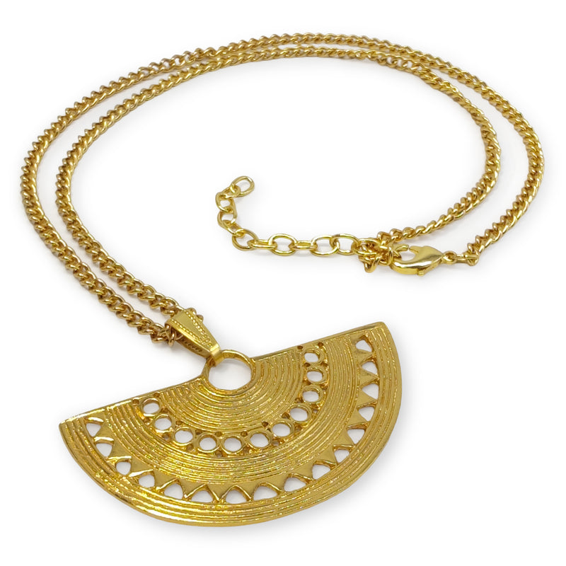 COLLAR ELDORADO NARIGUERA - Hecho a mano - Bañado en oro de 24 quilates