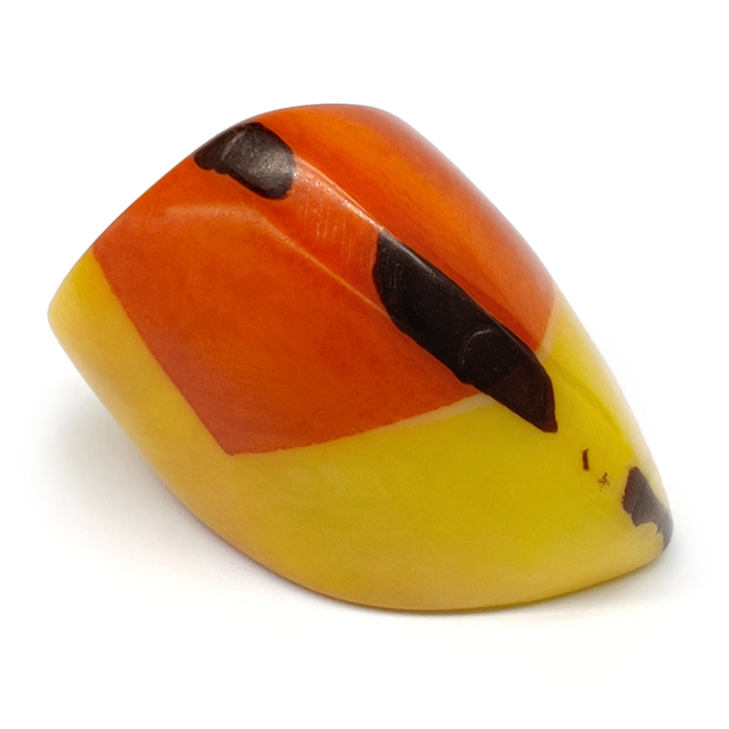 ANILLO GÉNESIS CURVO - Hecho a mano - Tagua (marfil vegetal)