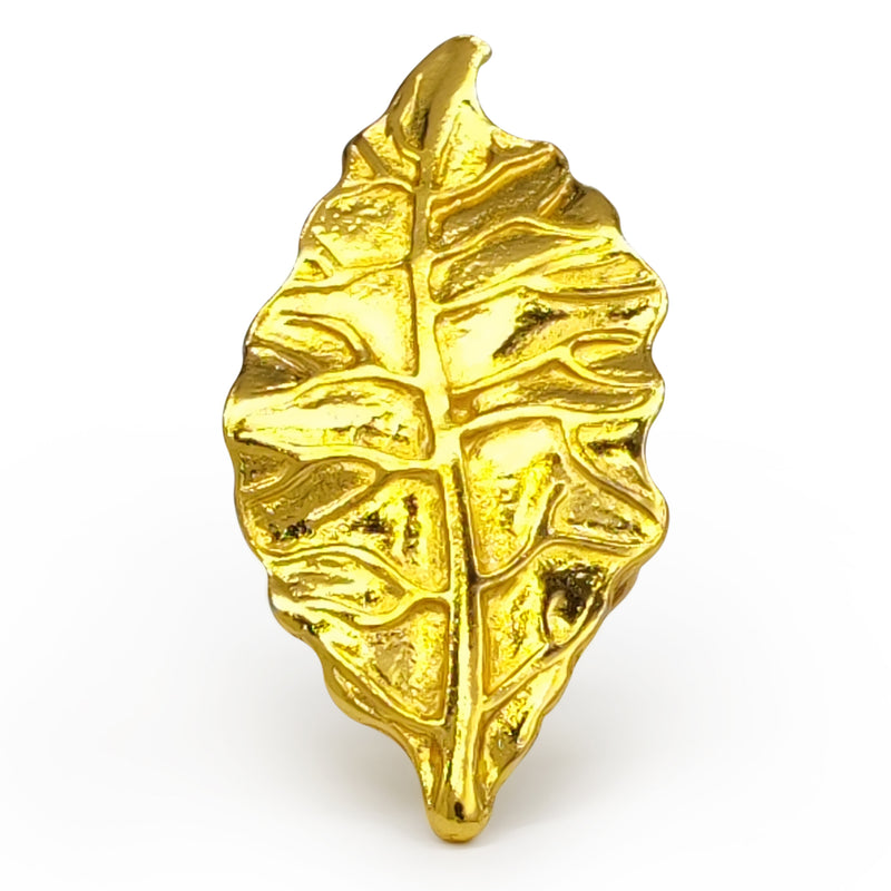 ANILLO FOLIA - Hecho a mano - Bañado en oro de 24 quilates