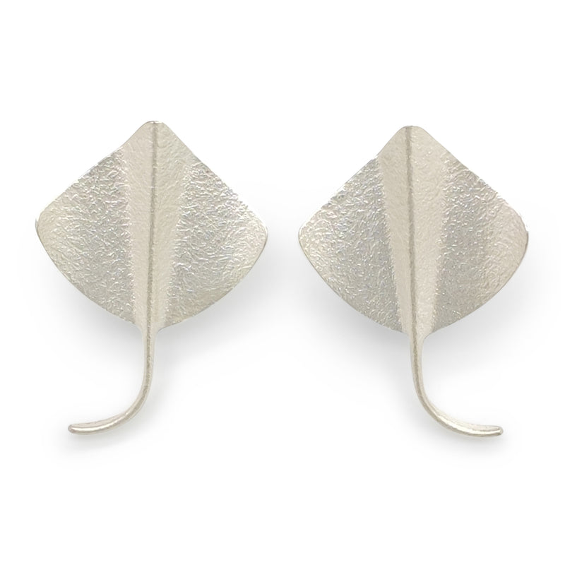 PENDIENTES MARINA RAY - Hechos a mano - Plata
