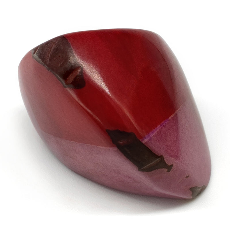 ANILLO GÉNESIS CURVO - Hecho a mano - Tagua (marfil vegetal)