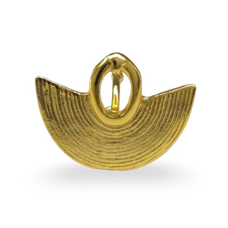 EARCUFF MUISCA NARIGUERA - Unisex - Hecho a mano - Bañado en oro de 24 quilates
