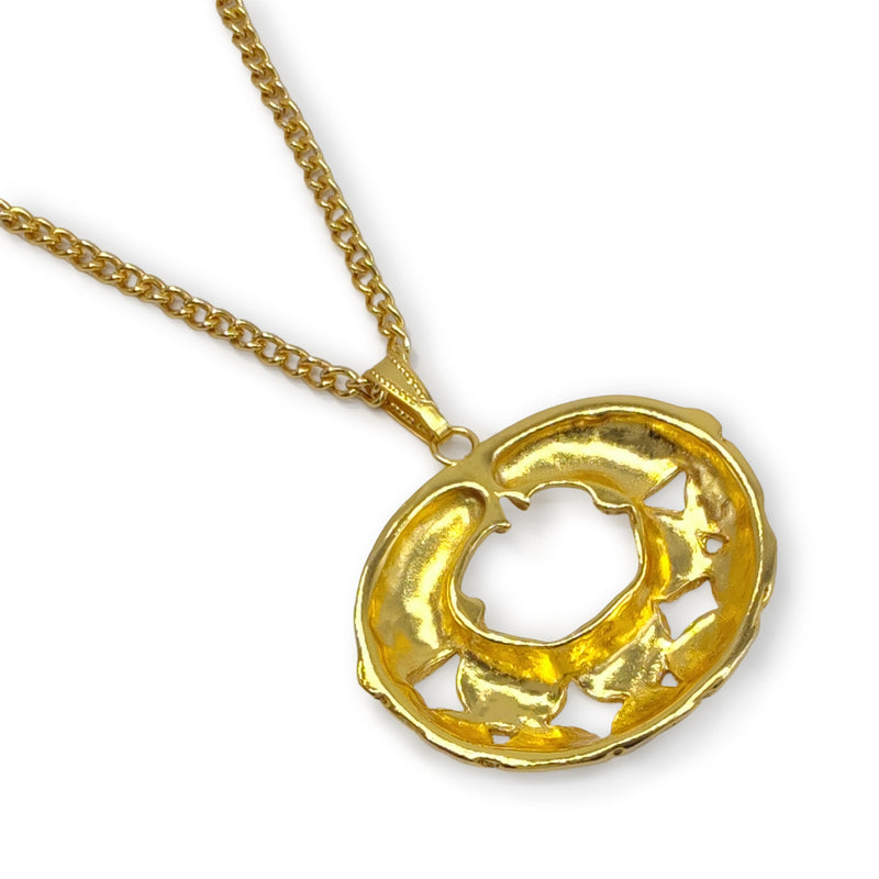 COLLAR ELDORADO TAIRONA - Hecho a mano - Bañado en oro de 24 quilates