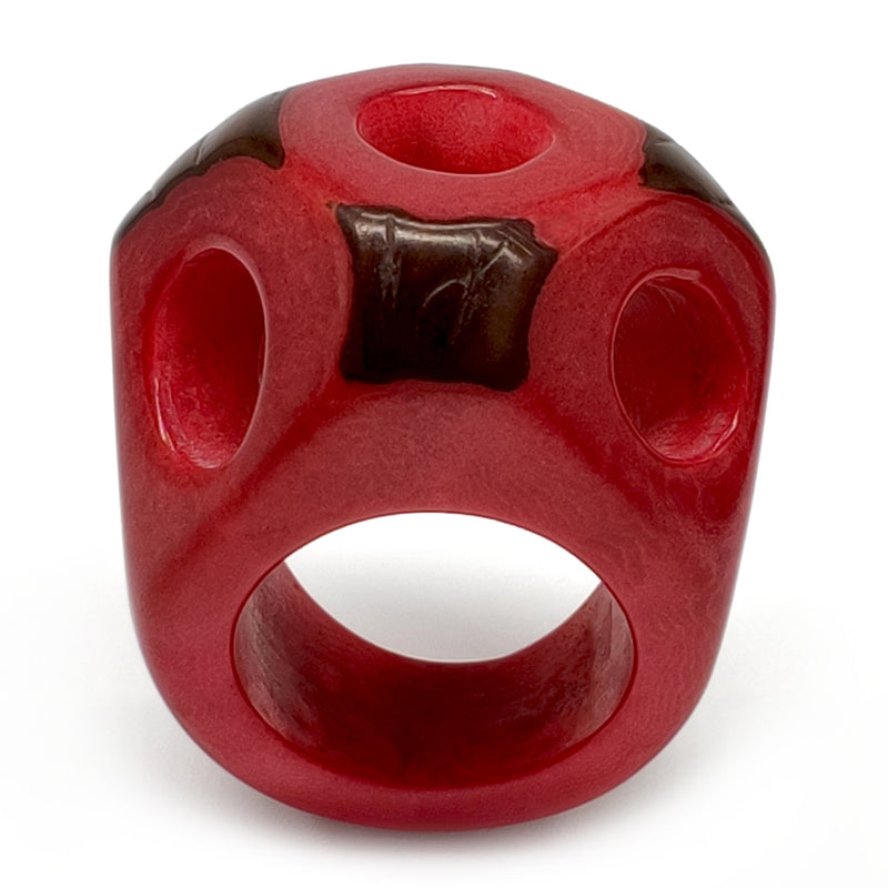 ANILLO GÉNESIS - Hecho a mano - Tagua (marfil vegetal)