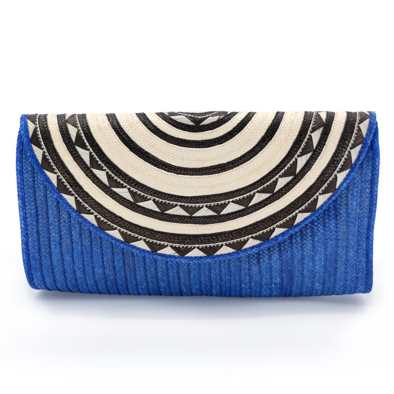 CLUTCH ZENÚ - Hecho a mano - Caña brava trenzada (caña flecha)