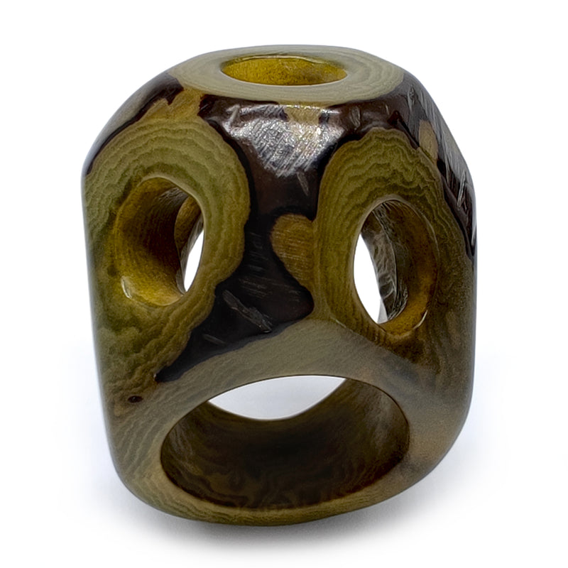 ANILLO GÉNESIS - Hecho a mano - Tagua (marfil vegetal)