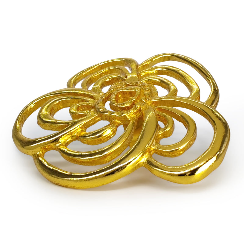 ANILLO ROSÏA - Hecho a mano - Bañado en oro de 24 quilates