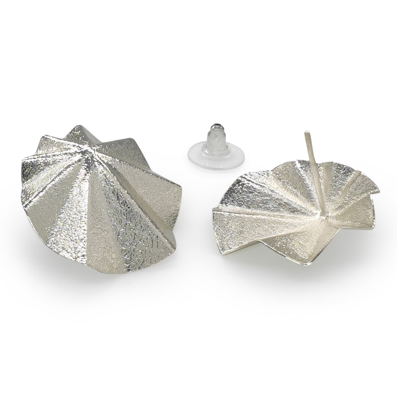 PENDIENTES MARINA SEASHELL - Hechos a mano - Plata