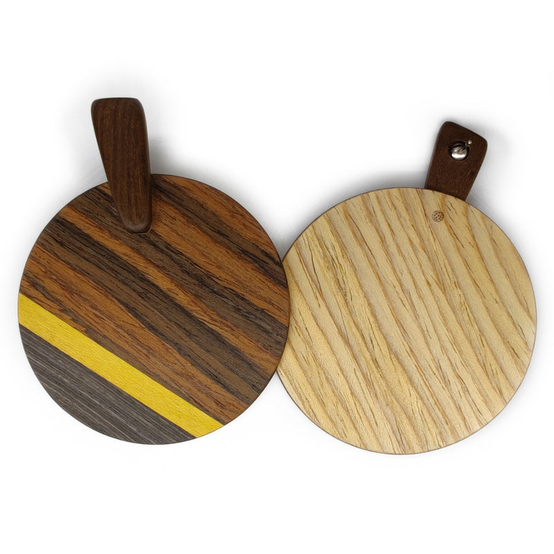 PENDIENTES WOODIE SOL - Hechos a mano - Madera contrachapada de 3 capas cruzadas