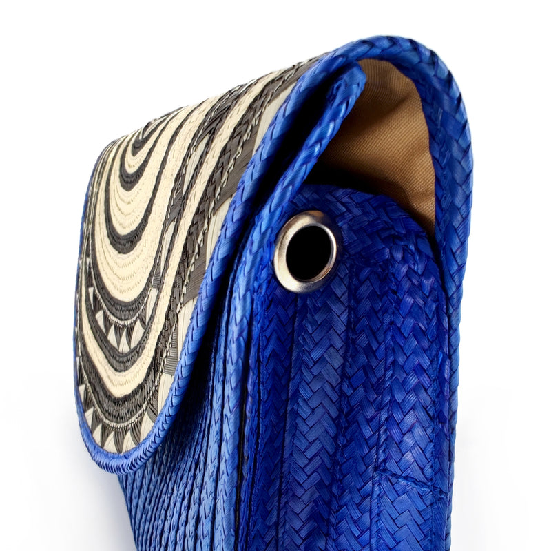 CLUTCH ZENÚ - Hecho a mano - Caña brava trenzada (caña flecha)