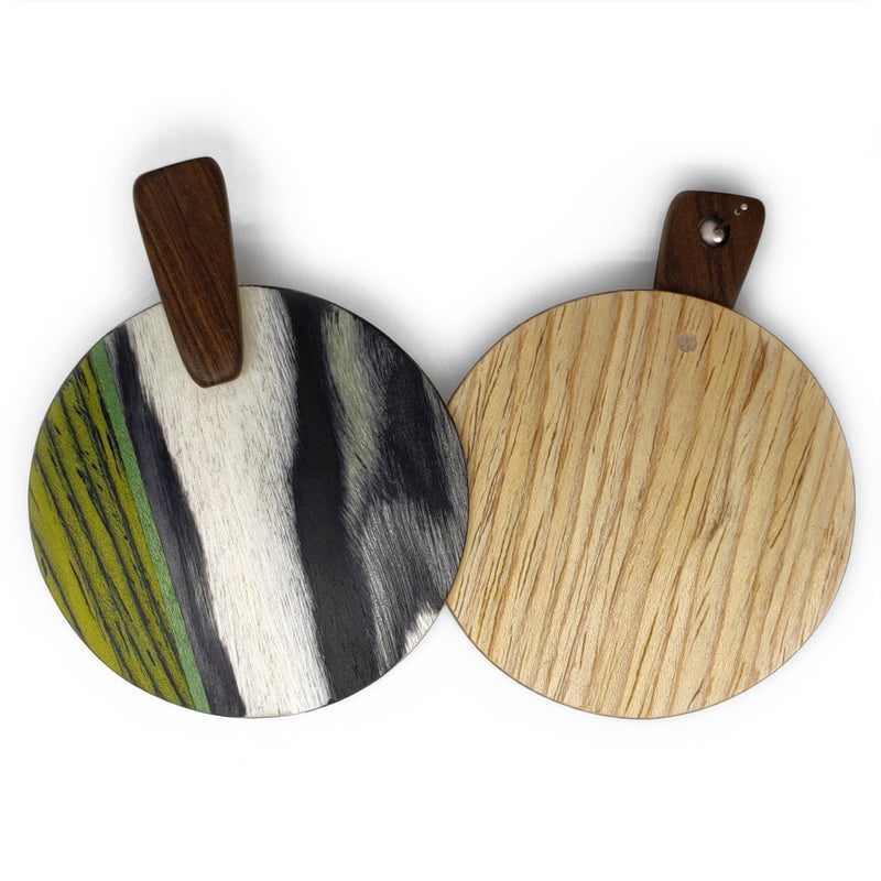 PENDIENTES WOODIE SOL - Hechos a mano - Madera contrachapada de 3 capas cruzadas