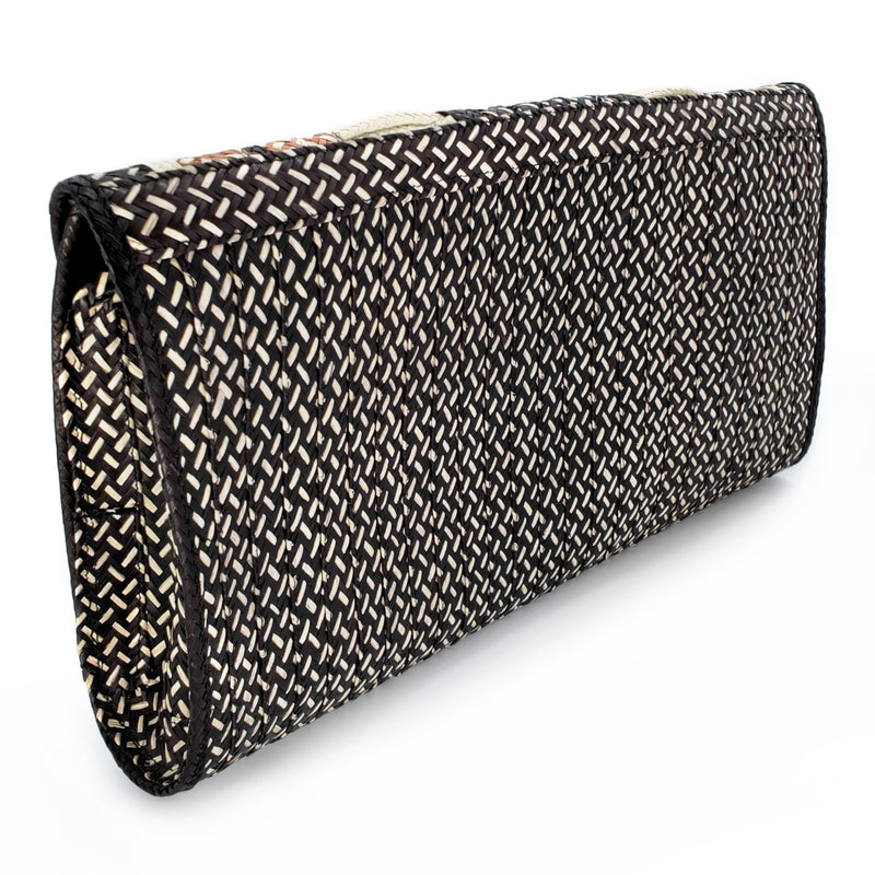 CLUTCH ZENÚ - Hecho a mano - Caña brava trenzada (caña flecha)