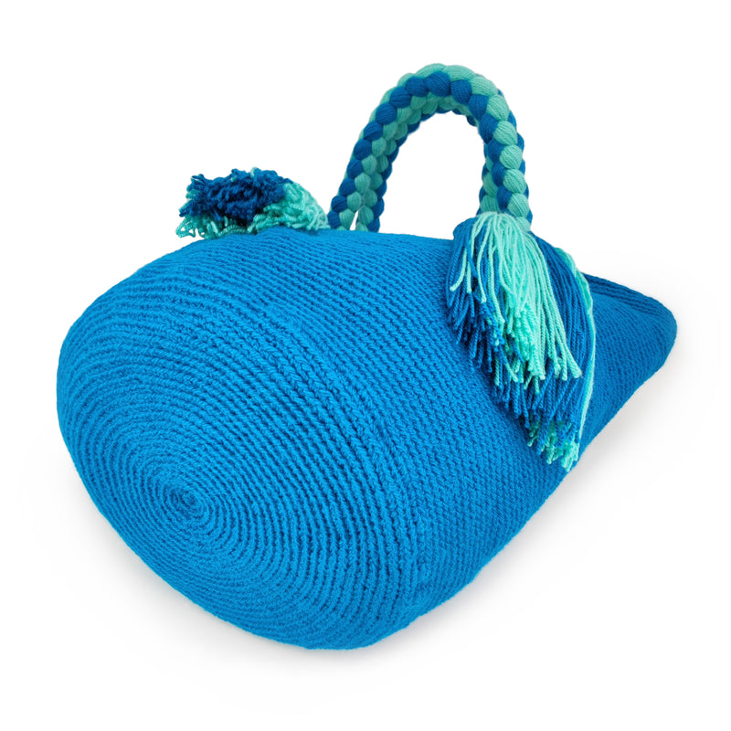 BOLSO WAYUU UMAKI - Tamaño MINI - Tejido manualmente a ganchillo por mujeres de la comunidad indígena Wayuu en La Guajira (Colombia)