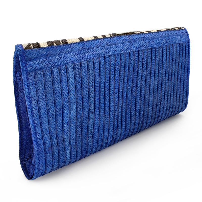 CLUTCH ZENÚ - Hecho a mano - Caña brava trenzada (caña flecha)