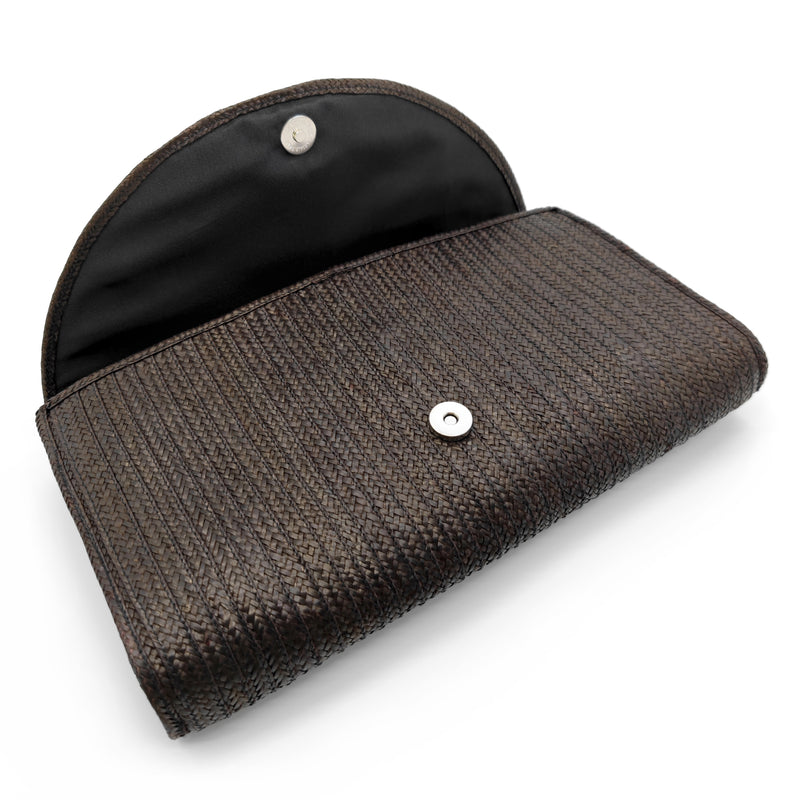 CLUTCH ZENÚ - Hecho a mano - Caña brava trenzada (caña flecha)