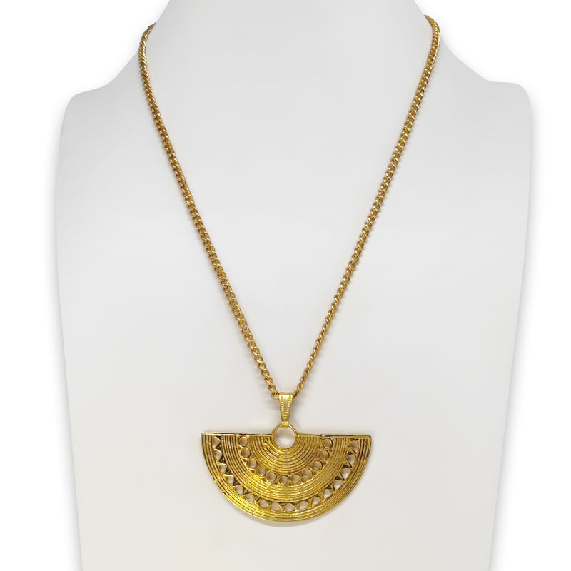 COLLAR ELDORADO NARIGUERA - Hecho a mano - Bañado en oro de 24 quilates