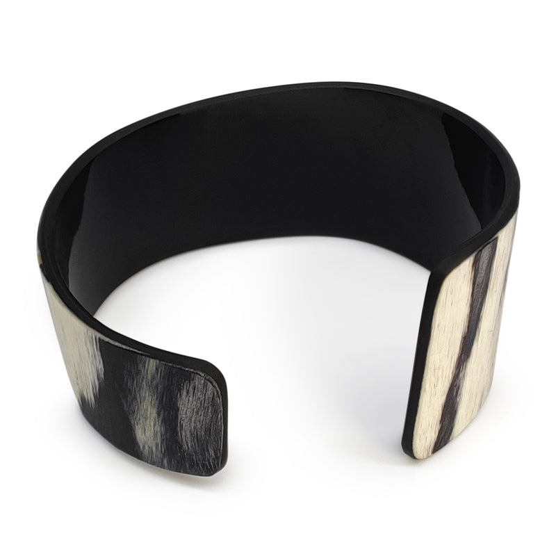 BRAZALETE ARBOREAL - Unisex - Hecho a mano - Chapa de madera natural