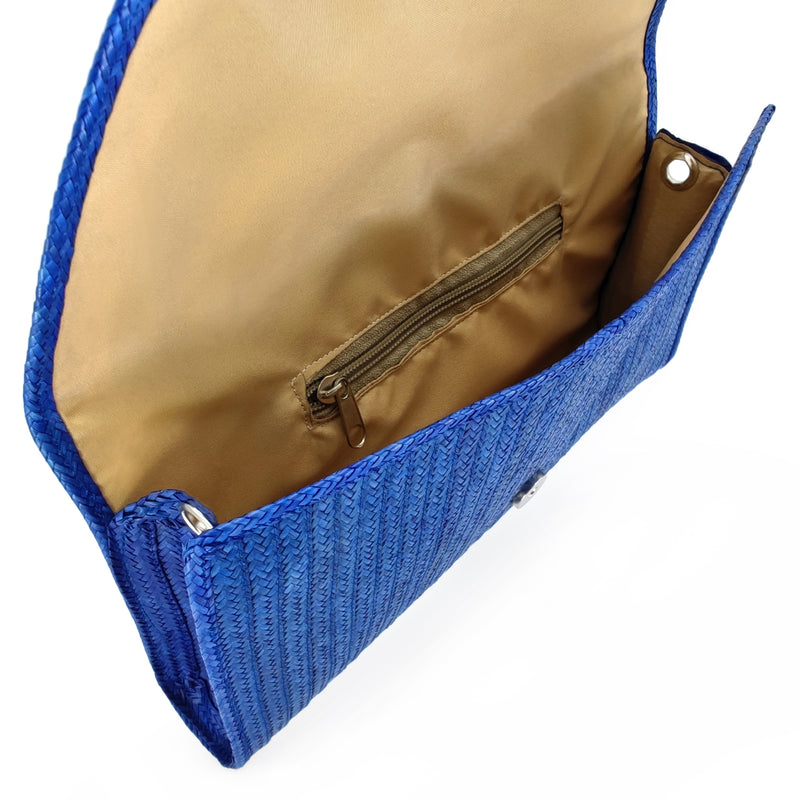 CLUTCH ZENÚ - Hecho a mano - Caña brava trenzada (caña flecha)