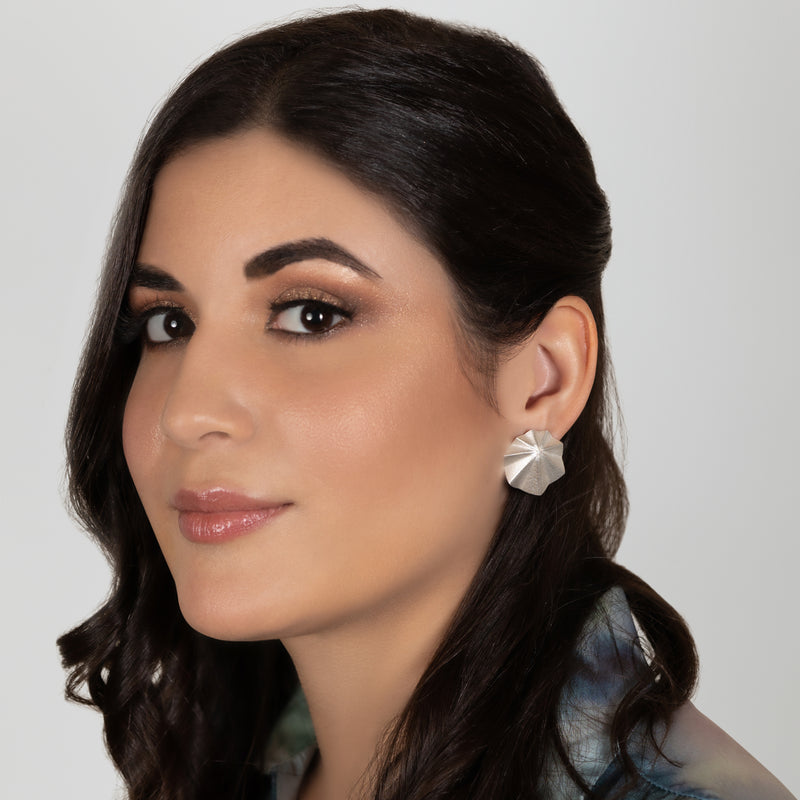 PENDIENTES MARINA SEASHELL - Hechos a mano - Plata