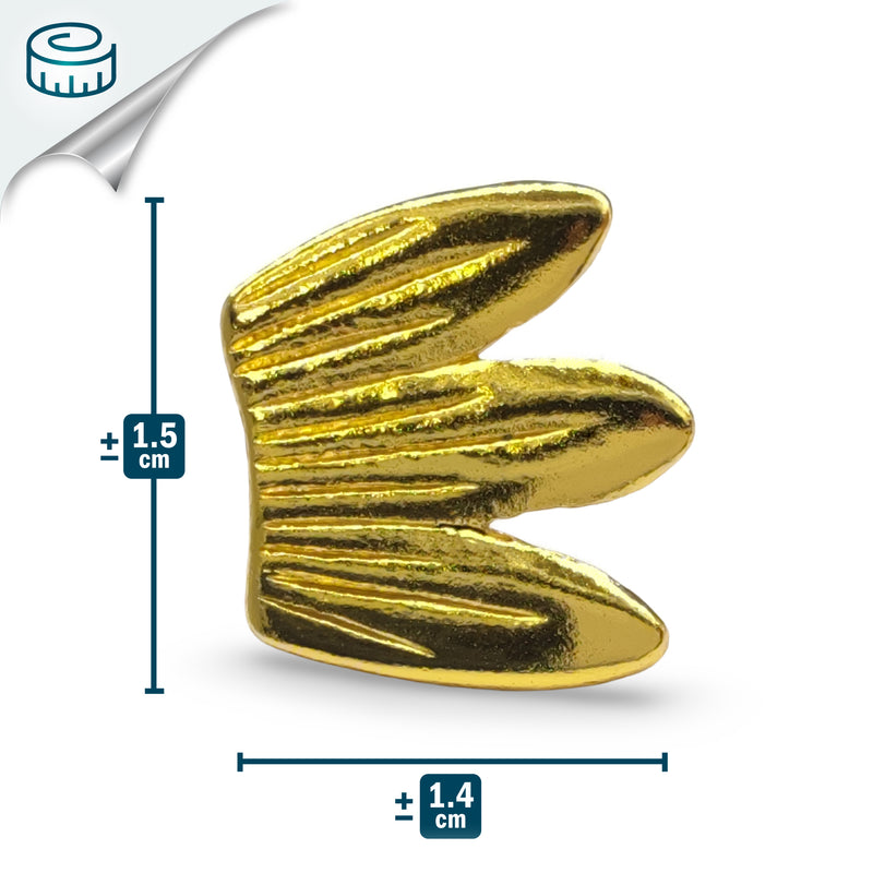 EARCUFF MUISCA ALITA - Unisex - Hecho a mano - Bañado en oro de 24 quilates